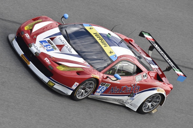 Photo: Rui AguasMatt GriffinPasin LathourasMichele Rugolo - AF Corse - Ferrari 458 Italia GT3