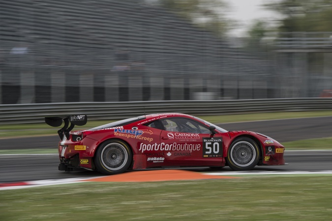 Photo: Andrew DanyliwSimon KnapAndrea Sonvico - AF Corse - Ferrari 458 Italia GT3