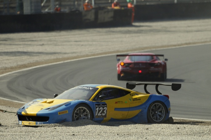 Photo: Andrii KruglykRuslan TsyplakovRaffaele Gianmaria - AF Corse - Ferrari 458 Italia GT3