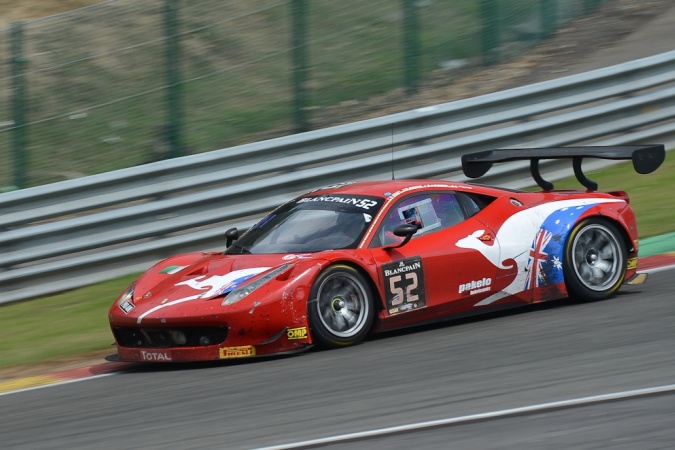 Photo: Stephen WyattCraig LowndesMichele RugoloAndrea Piccini - AF Corse - Ferrari 458 Italia GT3