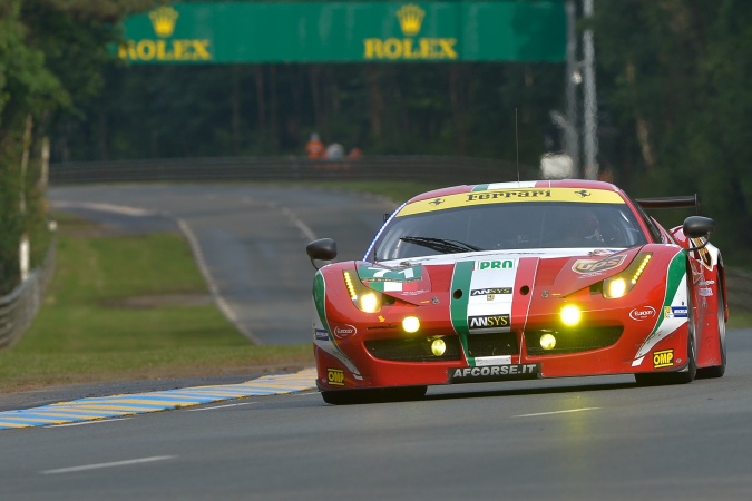 Photo: Olivier BerettaKamui KobayashiToni Vilander - AF Corse - Ferrari 458 Italia GTC