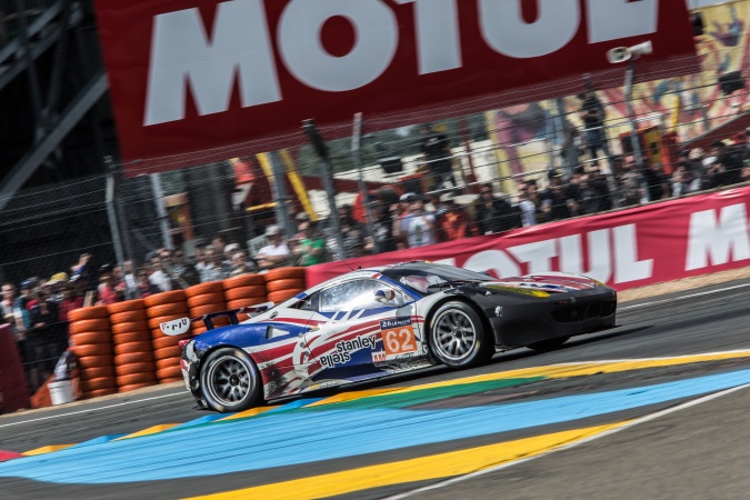 Photo: Yannick MallegolJean-Marc BachelierHoward Blank - AF Corse - Ferrari 458 Italia GTC