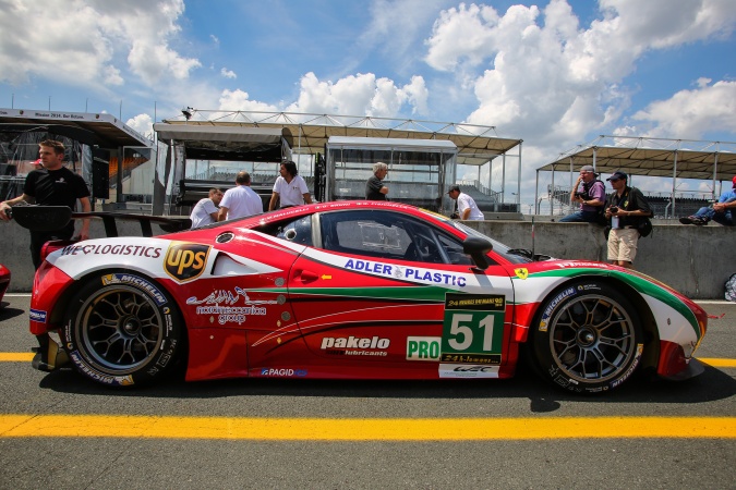 Photo: Gianmaria BruniGiancarlo FisichellaMatteo Malucelli - AF Corse - Ferrari 458 Italia GTC