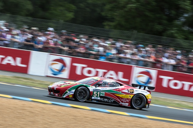 Photo: Gianmaria BruniToni VilanderGiancarlo Fisichella - AF Corse - Ferrari 458 Italia GTC