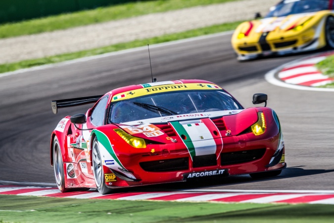 Photo: Marco CiociPiergiuseppe PerazziniMichael Lyons - AF Corse - Ferrari 458 Italia GTC