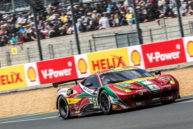 Photo: Giancarlo Fisichella - AF Corse - Ferrari 458 Italia GTC