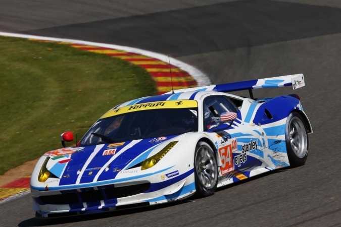 Photo: Yannick MallegolJean-Marc BachelierHoward Blank - AF Corse - Ferrari 458 Italia GTC