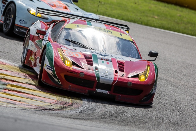 Photo: Raffaele GianmariaLorenzo CasèPeter Mann - AF Corse - Ferrari 458 Italia GTC