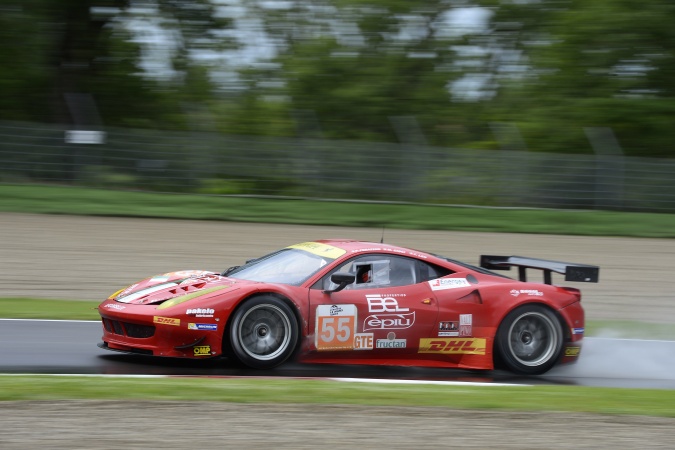 Photo: Piergiuseppe PerazziniMarco CiociFederico Leo - AF Corse - Ferrari 458 Italia GTC