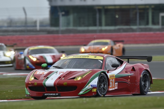 Photo: Luis Perez CompancMarco CiociMirko Venturi - AF Corse - Ferrari 458 Italia GTC