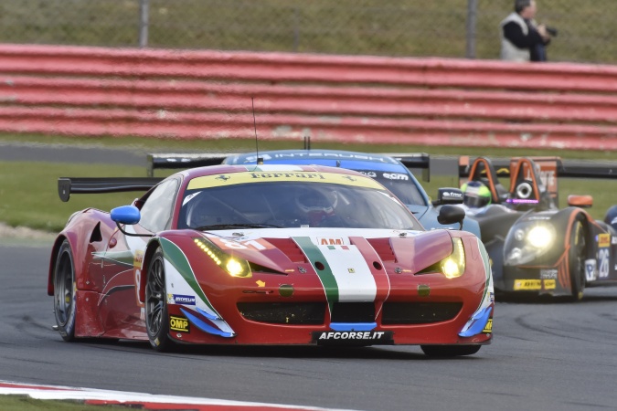 Photo: Stephen WyattMichele RugoloSam Bird - AF Corse - Ferrari 458 Italia GTC