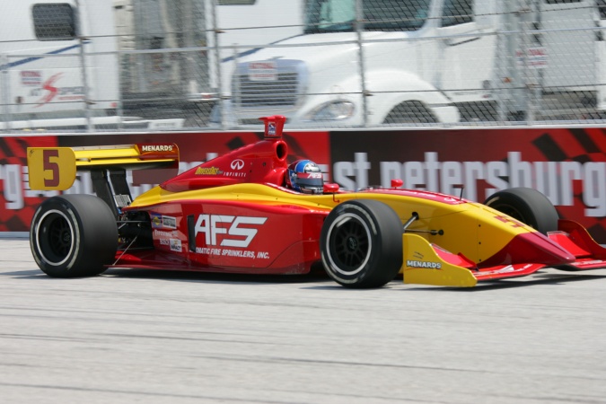 Photo: Arie, jr. Luyendyk - AFS Racing - Dallara IP2 - Infiniti