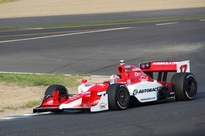 Photo: Hideki Mutoh - AFS Racing - Dallara IR-05 - Honda