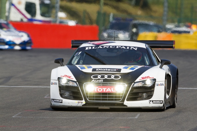 Photo: Daniel RoosPatrik SkoogErik BehrensMagnus Öhman - ALFAB Racing - Audi R8 LMS