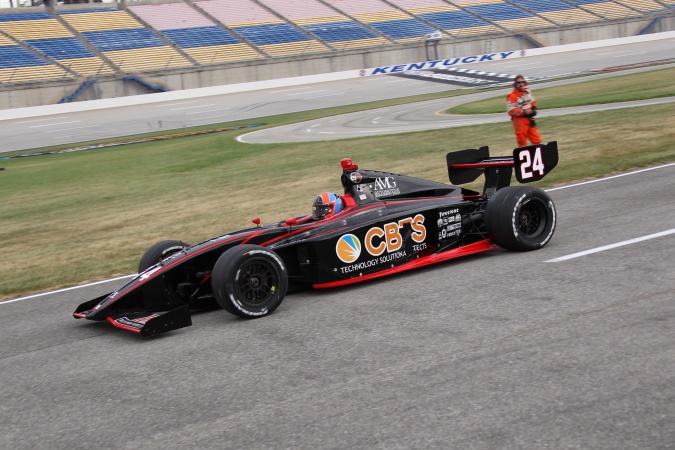 Photo: Arie, jr. Luyendyk - Alliance Motorsports - Dallara IP2 - Infiniti