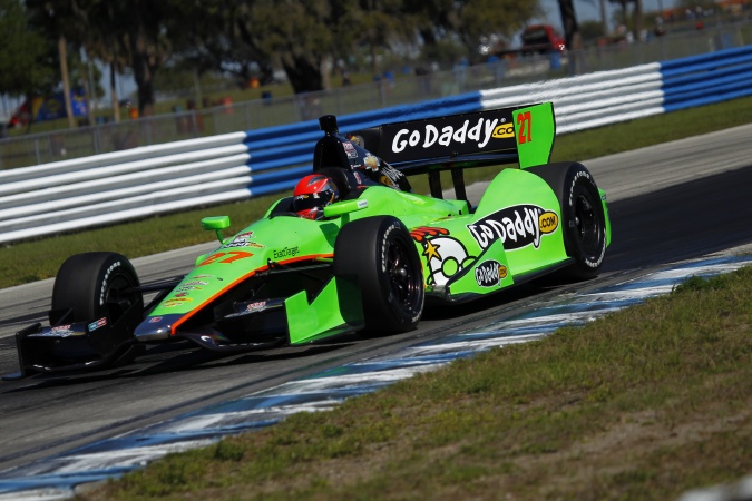 Photo: James Hinchcliffe - Andretti Autosport - Dallara DW12 - Chevrolet