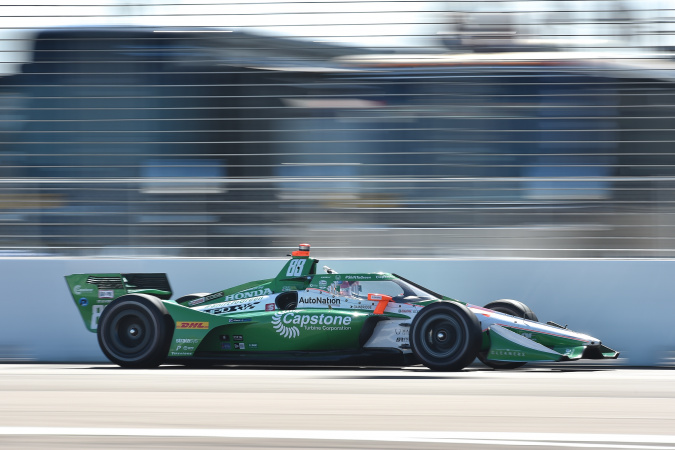 Photo: Colton Herta - Andretti Autosport - Dallara DW12 (IR18) - Honda