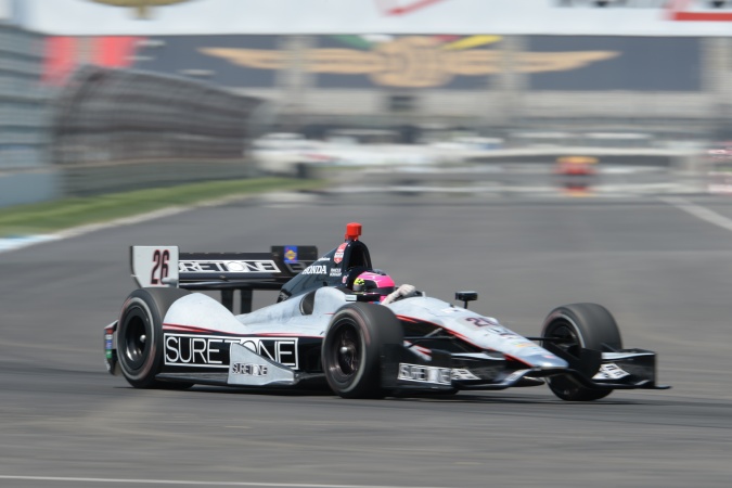 Photo: Franck Montagny - Andretti Autosport - Dallara DW12 - Honda