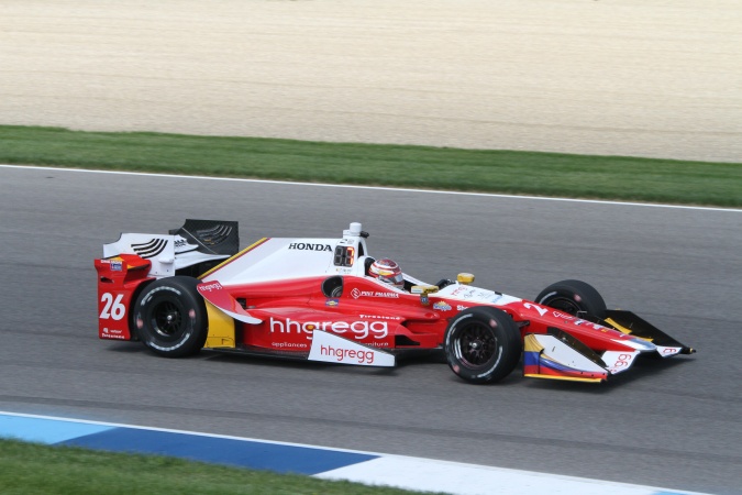 Photo: Carlos Muñoz - Andretti Autosport - Dallara DW12 (MAk) - Honda
