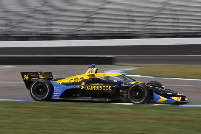 Photo: Zach Veach - Andretti Autosport - Dallara DW12 (IR18) - Honda