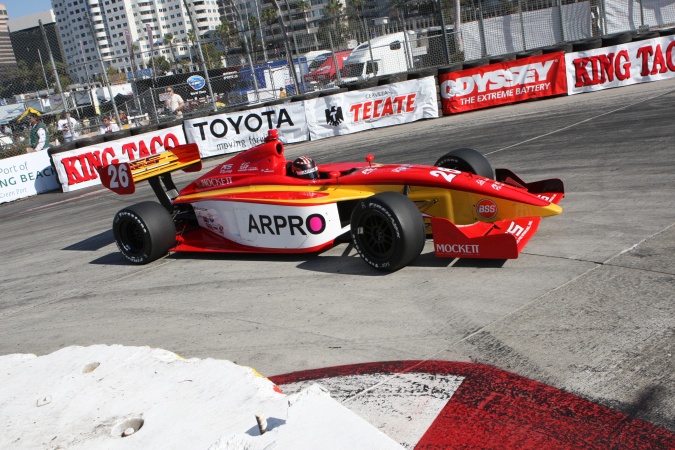 Photo: J.R. Hildebrand - Andretti Green Racing - Dallara IP2 - Infiniti