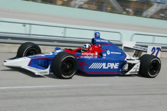 Photo: Dario Franchitti - Andretti Green Racing - Dallara IR-03 - Honda