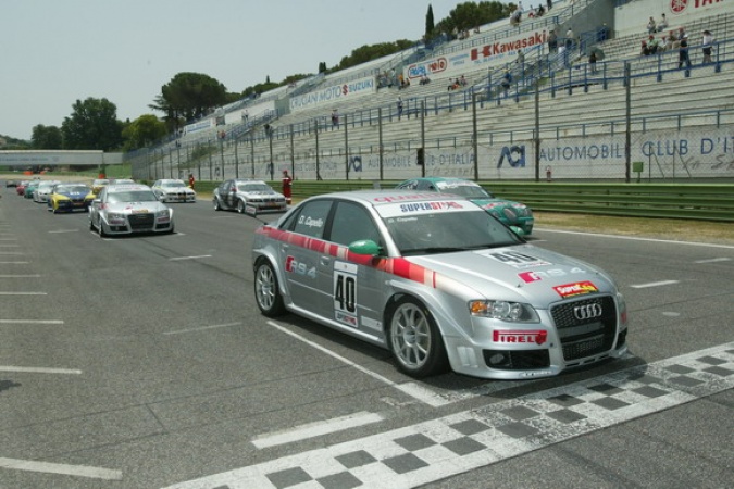 Photo: Rinaldo Capello - Audi Sport Italia - Audi RS4 (B7)