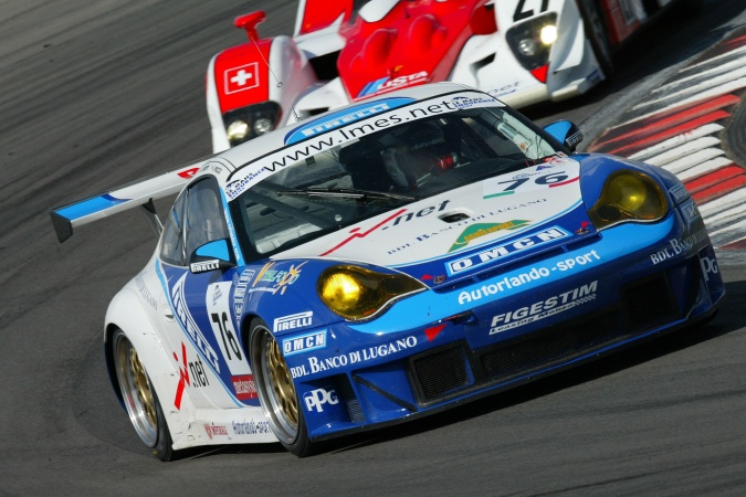 Photo: Franco GroppiLuigi MocciaJoel Camathias - Autorlando Sport - Porsche 911 GT3-RSR (996)