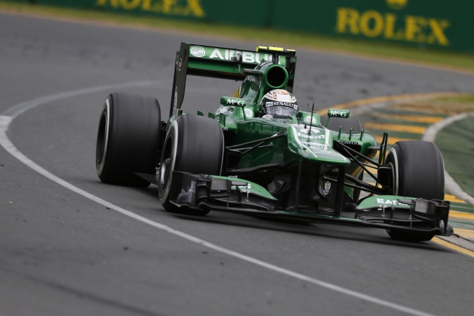 Photo: Giedo van der Garde - Caterham F1 Team - Caterham CT03 - Renault