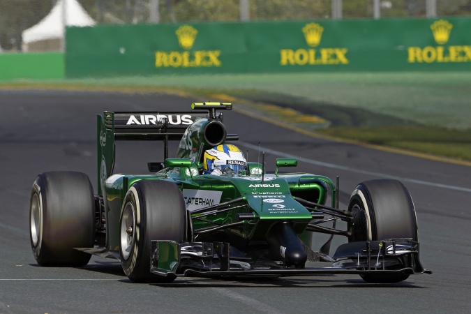 Photo: Marcus Ericsson - Caterham F1 Team - Caterham CT04 - Renault