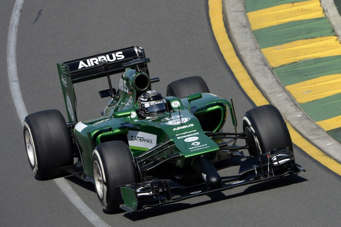 Photo: Kamui Kobayashi - Caterham F1 Team - Caterham CT04 - Renault