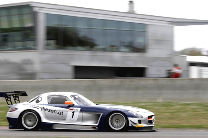 Photo: Dominik Baumann - Charouz Racing System - Mercedes SLS AMG GT3