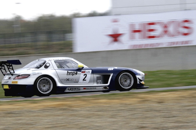 Photo: Max Nilsson - Charouz Racing System - Mercedes SLS AMG GT3