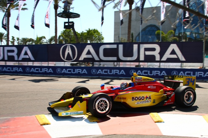 Photo: Sebastian Saavedra - Conquest Racing - Dallara IR-05 - Honda