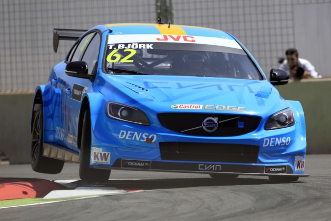 Photo: Thed Björk - Cyan Racing - Volvo S60 Polestar TC1