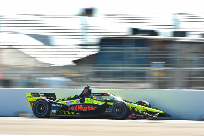 Photo: Santino Ferrucci - Dale Coyne Racing - Dallara DW12 (IR18) - Honda