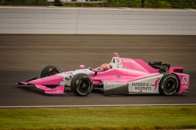 Photo: Pippa Mann - Dale Coyne Racing - Dallara DW12 (MAk) - Honda