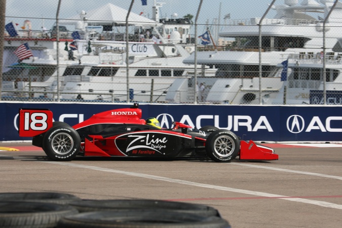 Photo: Bruno Junqueira - Dale Coyne Racing - Dallara IR-05 - Honda