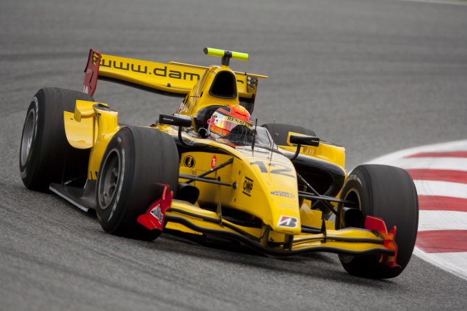 Photo: Romain Grosjean - DAMS - Dallara GP2/08 - Renault