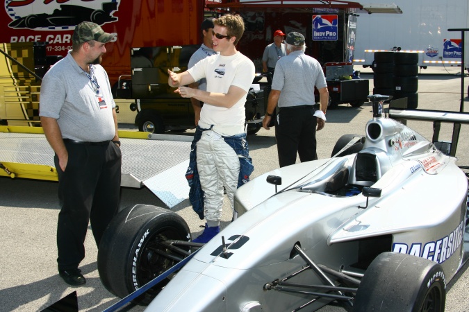 Photo: CR Crews - Dave McMillan Racing - Dallara IP2 - Infiniti