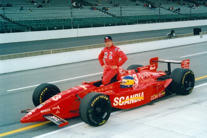 Photo: Michele Alboreto - Dick Simon Racing - Reynard 95i - Ford