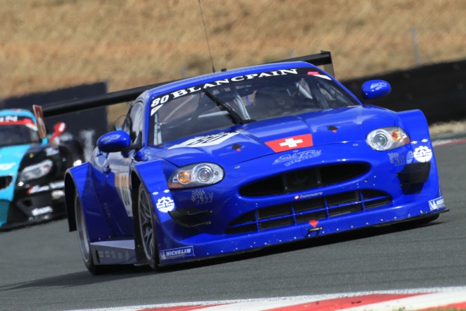 Photo: Frederic BarthGabriele GardelLorenz Frey - Emil Frey Racing - Jaguar XK Frey GT3