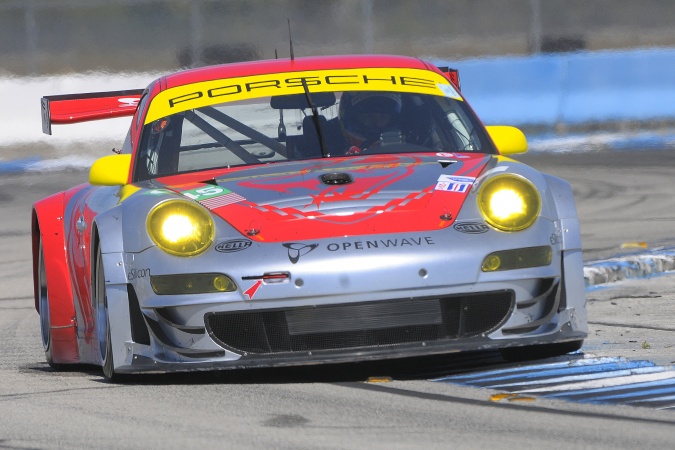 Photo: Patrick Long - Flying Lizard Motorsports - Porsche 911 GT3 RSR (997-2009)