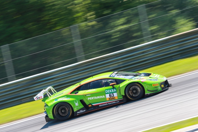 Photo: Mirko BortolottiAdrian Zaugg - Grasser Racing Team - Lamborghini Huracán GT3