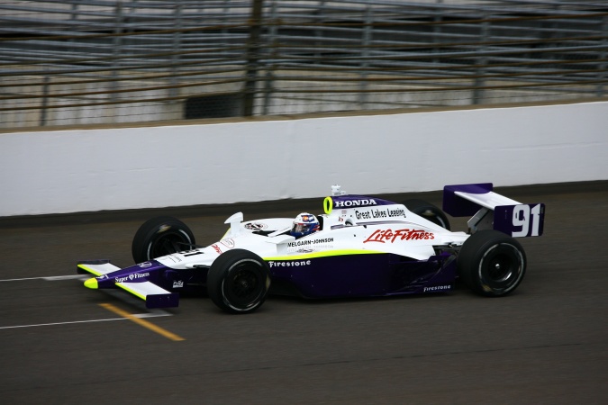 Photo: Buddy Lazier - Hemelgarn Johnson Motorsports - Dallara IR-05 - Honda