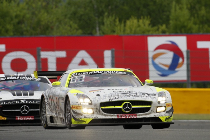 Photo: Maximilian BuhkBernd SchneiderMaximilian Götz - HTP Motorsport - Mercedes SLS AMG GT3