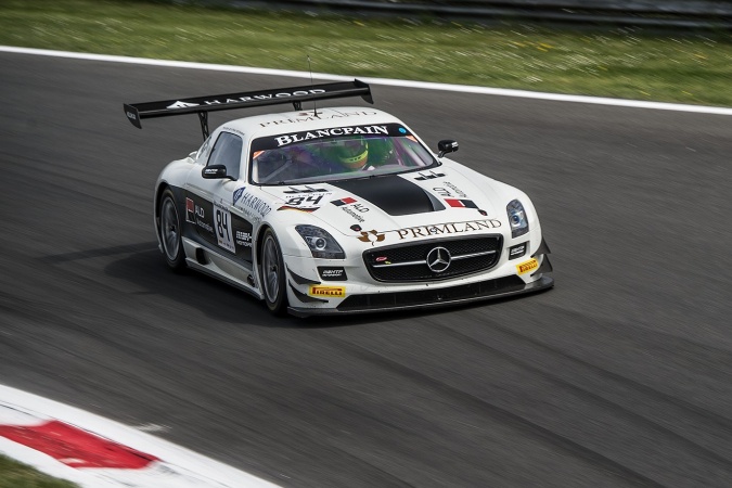 Photo: Maximilian BuhkNico VerdonckHarold Primat - HTP Motorsport - Mercedes SLS AMG GT3