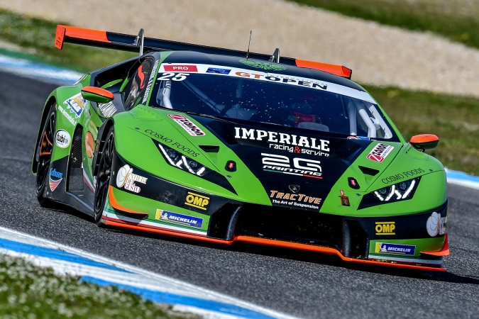 Photo: Riccardo AgostiniRik Breukers - Imperiale Racing - Lamborghini Huracán GT3