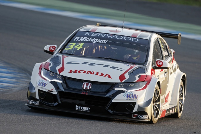 Photo: Ryo Michigami - JAS Motorsport - Honda Civic WTCC TC1