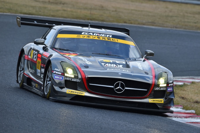 Photo: Katsuyuki HiranakaBjörn Wirdheim - Jim Gainer - Mercedes SLS AMG GT3